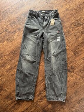 Levis 501 cinch barrel Black Jeans